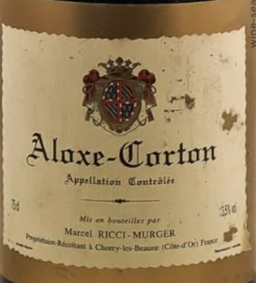 (image for) Marcel Ricci - Mb ALOXE CORTON 1988 (GL)